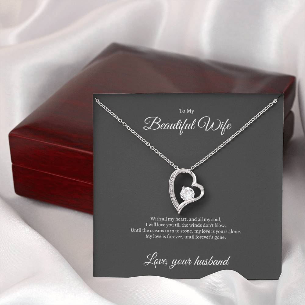 Forever Love Necklace | My Wife | My Beautiful Wife