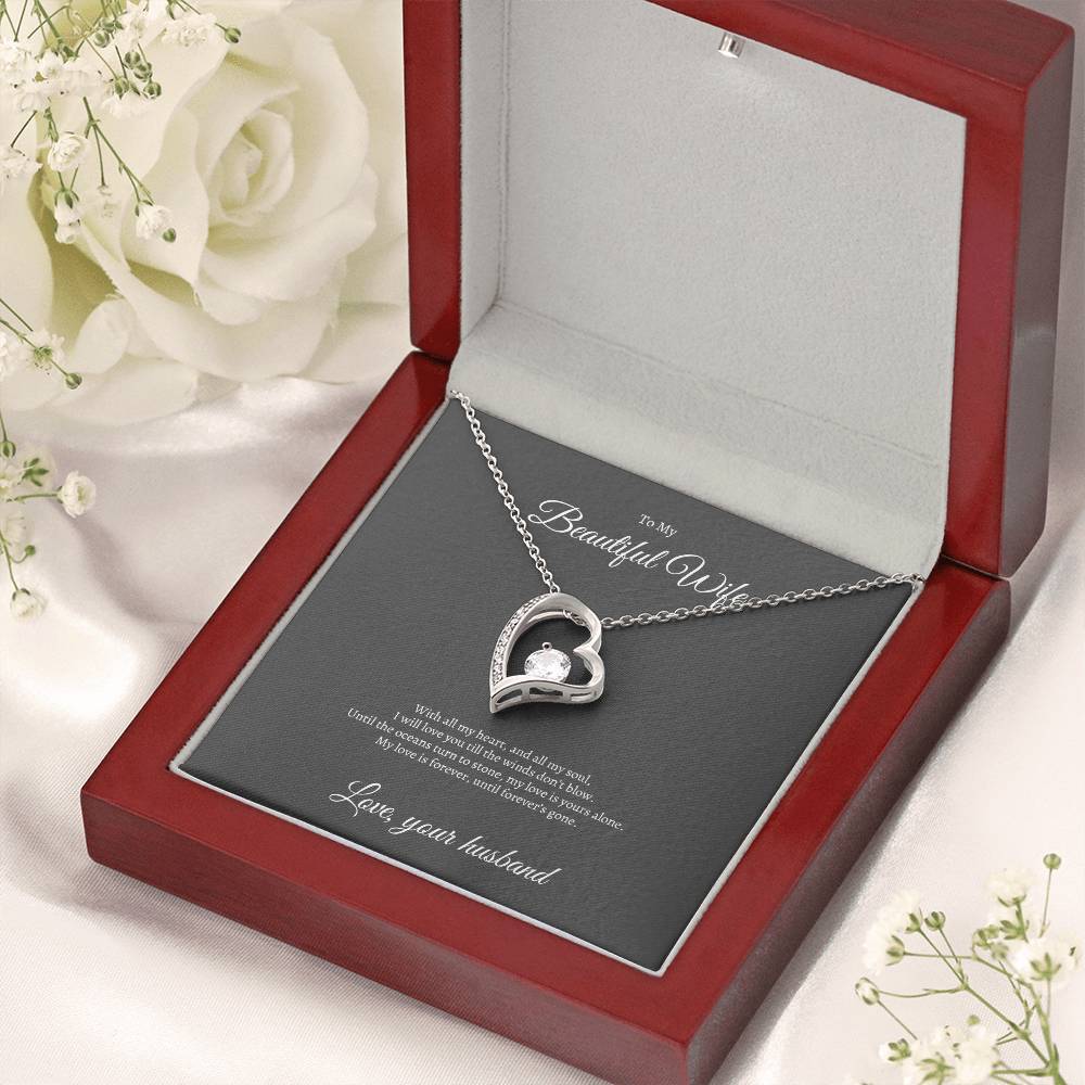 Forever Love Necklace | My Wife | My Beautiful Wife