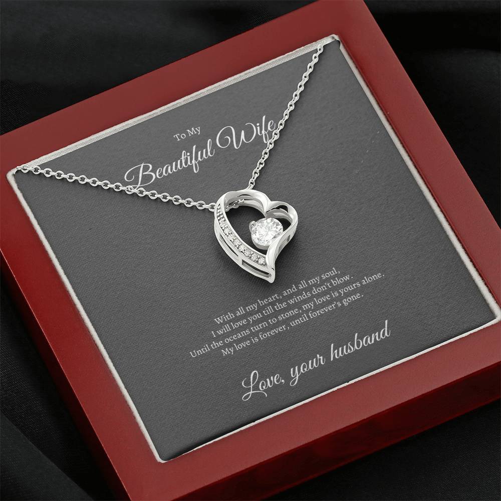 Forever Love Necklace | My Wife | My Beautiful Wife