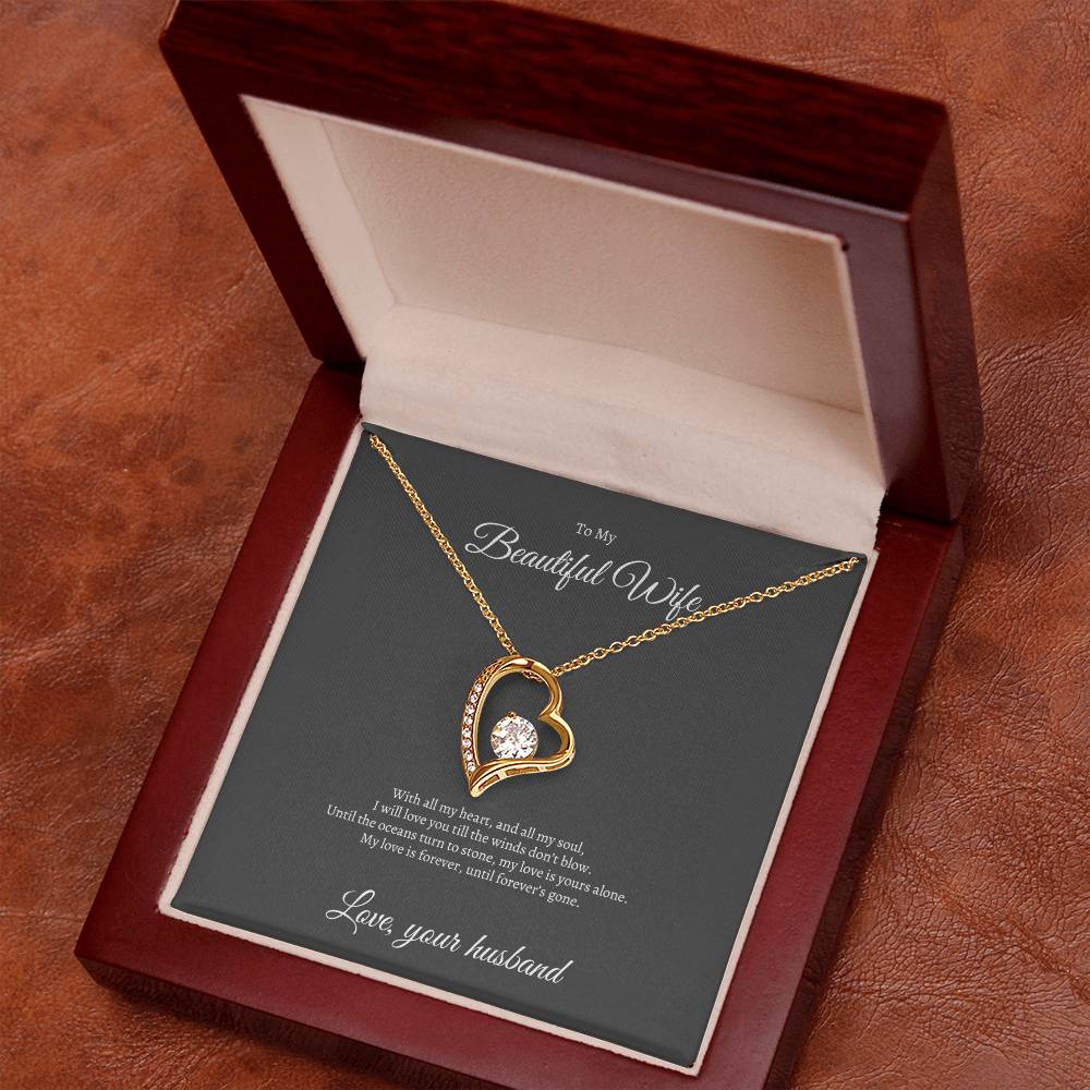 Forever Love Necklace | My Wife | My Beautiful Wife