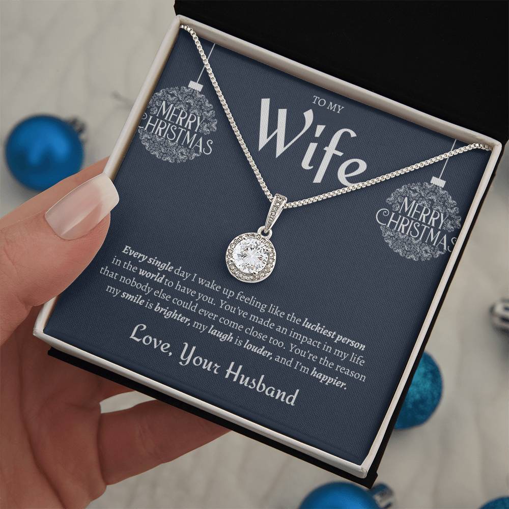 Eternal Hope Necklace | Merry Christmas | To My Wife