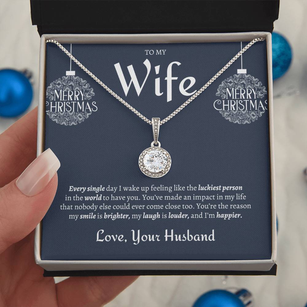 Eternal Hope Necklace | Merry Christmas | To My Wife