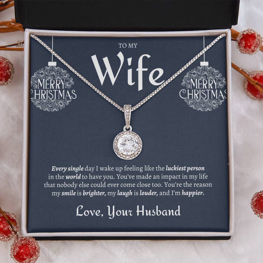 Eternal Hope Necklace | Merry Christmas | To My Wife