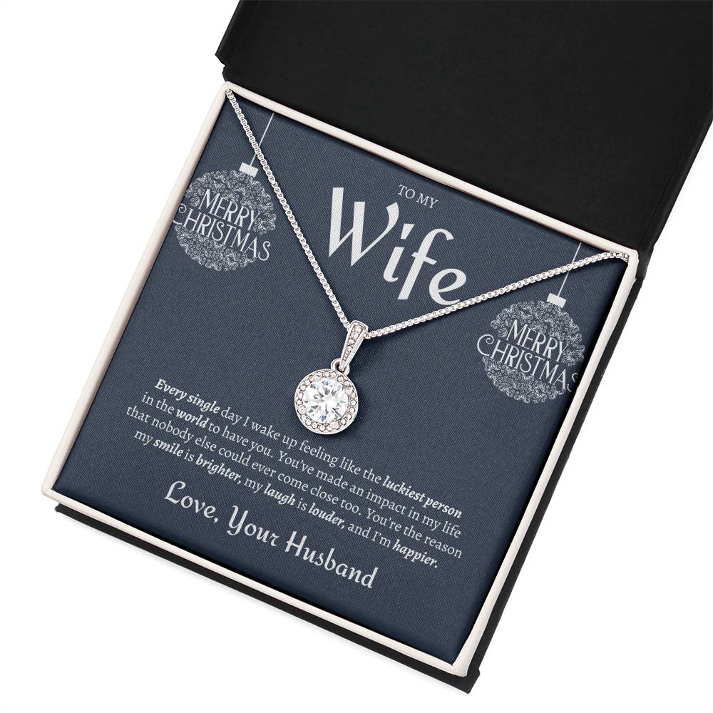 Eternal Hope Necklace | Merry Christmas | To My Wife