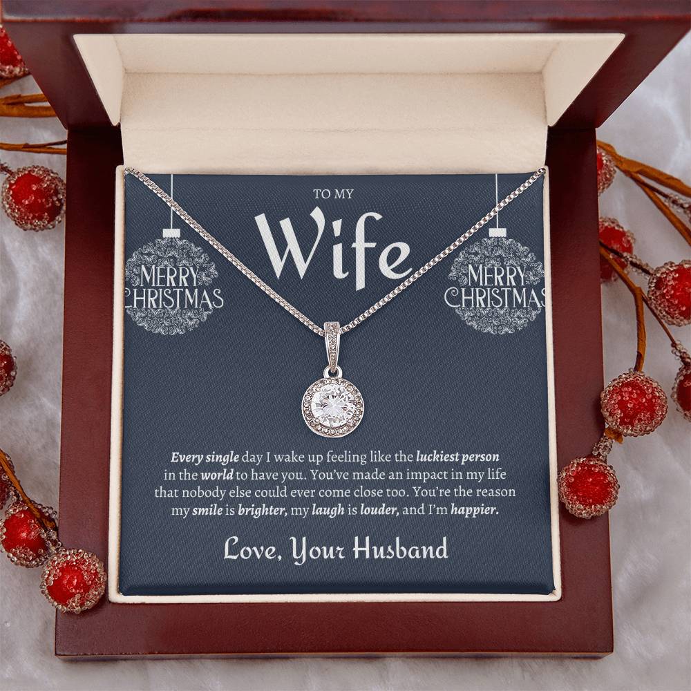 Eternal Hope Necklace | Merry Christmas | To My Wife