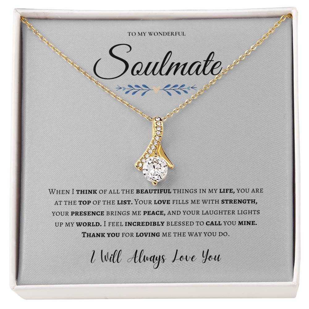 Alluring Beauty Necklace (Yellow & White Gold Variants) | My beautiful Soulmate