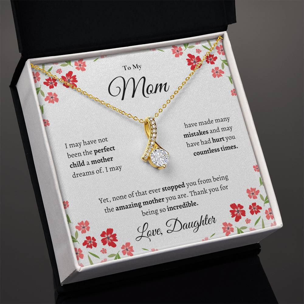 Alluring Beauty Necklace (Yellow & White Gold Variants) | To My Mom