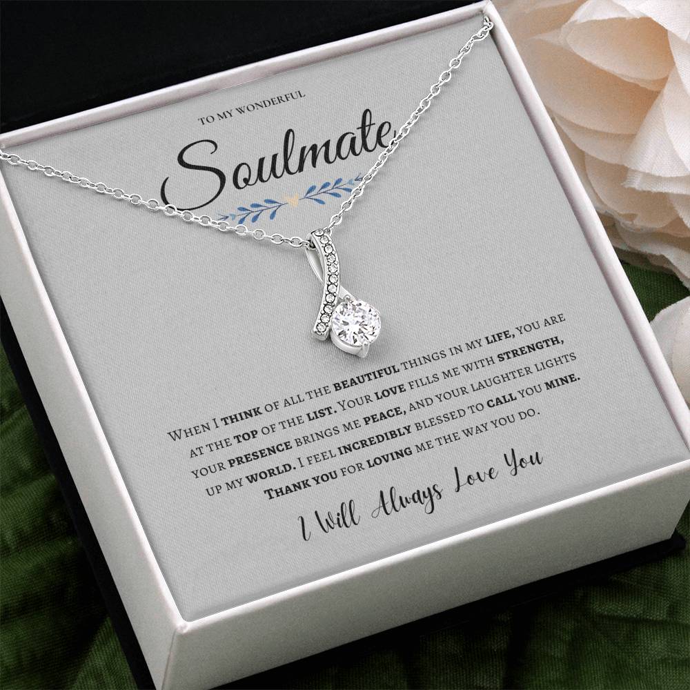 Alluring Beauty Necklace (Yellow & White Gold Variants) | My beautiful Soulmate