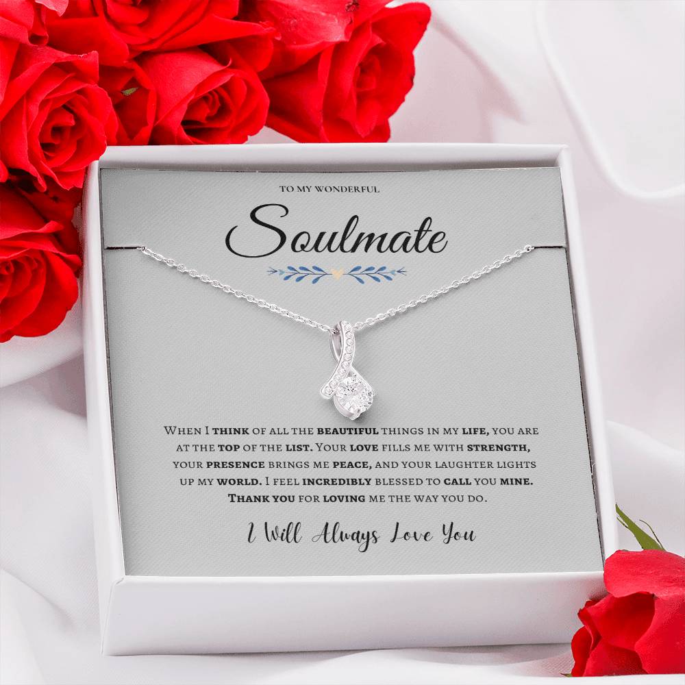 Alluring Beauty Necklace (Yellow & White Gold Variants) | My beautiful Soulmate