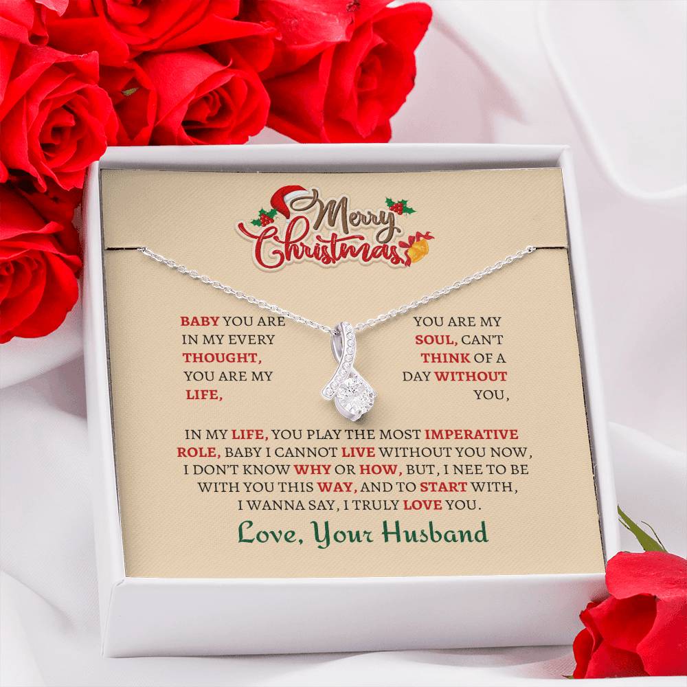 Alluring Beauty Necklace (Yellow & White Gold Variants) | Merry Christmas