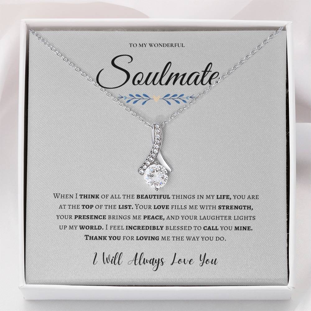 Alluring Beauty Necklace (Yellow & White Gold Variants) | My beautiful Soulmate