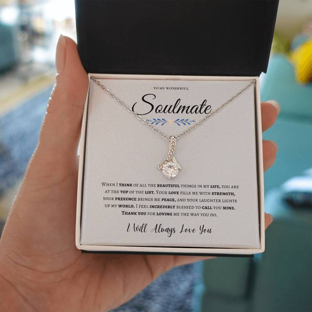 Alluring Beauty Necklace (Yellow & White Gold Variants) | My beautiful Soulmate