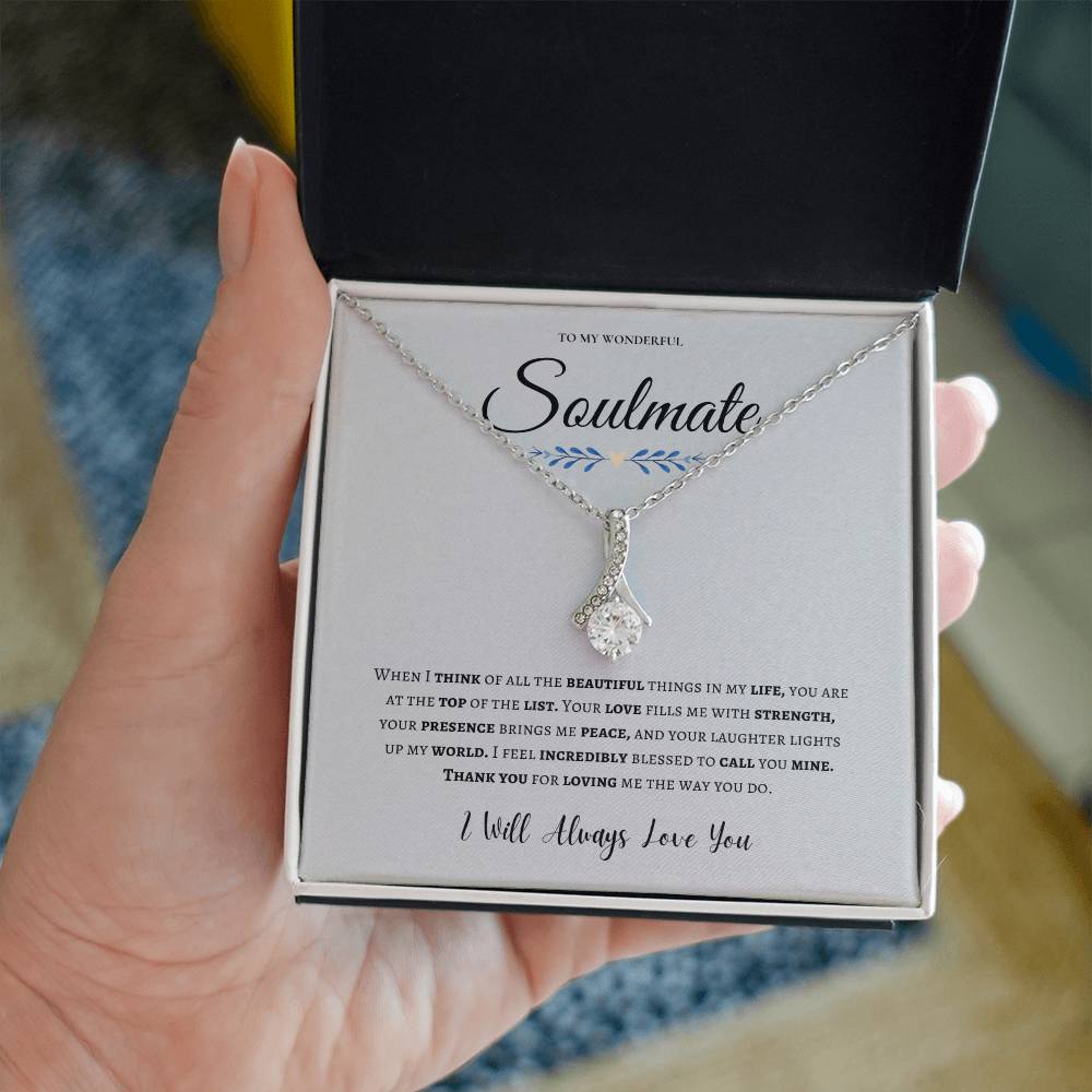 Alluring Beauty Necklace (Yellow & White Gold Variants) | My beautiful Soulmate