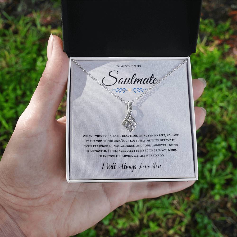 Alluring Beauty Necklace (Yellow & White Gold Variants) | My beautiful Soulmate