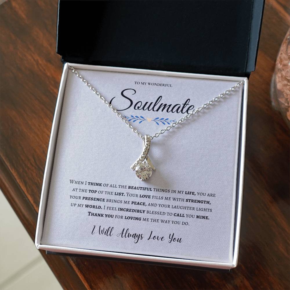 Alluring Beauty Necklace (Yellow & White Gold Variants) | My beautiful Soulmate