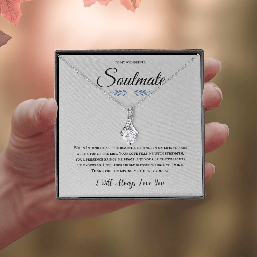 Alluring Beauty Necklace (Yellow & White Gold Variants) | My beautiful Soulmate