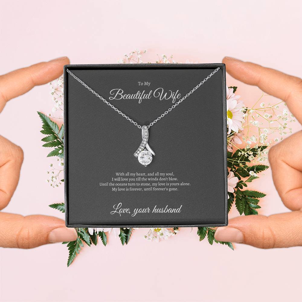 Alluring Beauty Necklace | My Beautiful Wife | My Best Friend | My Soulmate