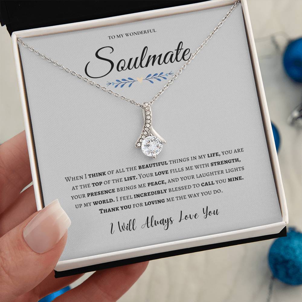 Alluring Beauty Necklace (Yellow & White Gold Variants) | My beautiful Soulmate