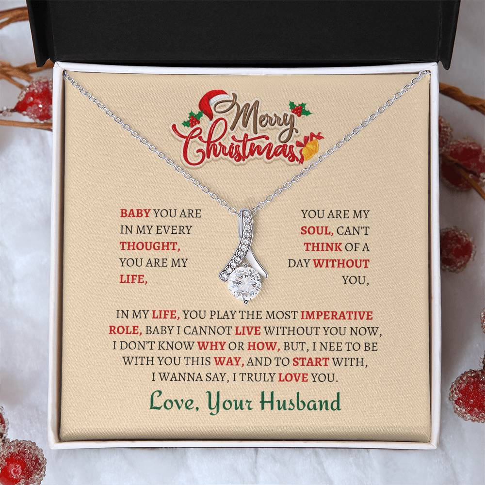 Alluring Beauty Necklace (Yellow & White Gold Variants) | Merry Christmas