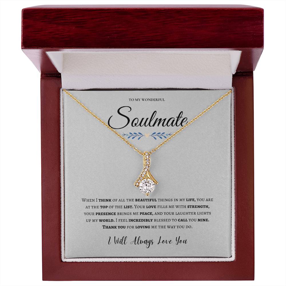 Alluring Beauty Necklace (Yellow & White Gold Variants) | My beautiful Soulmate