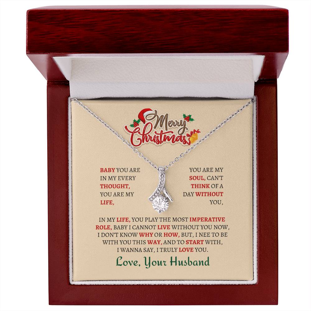 Alluring Beauty Necklace (Yellow & White Gold Variants) | Merry Christmas