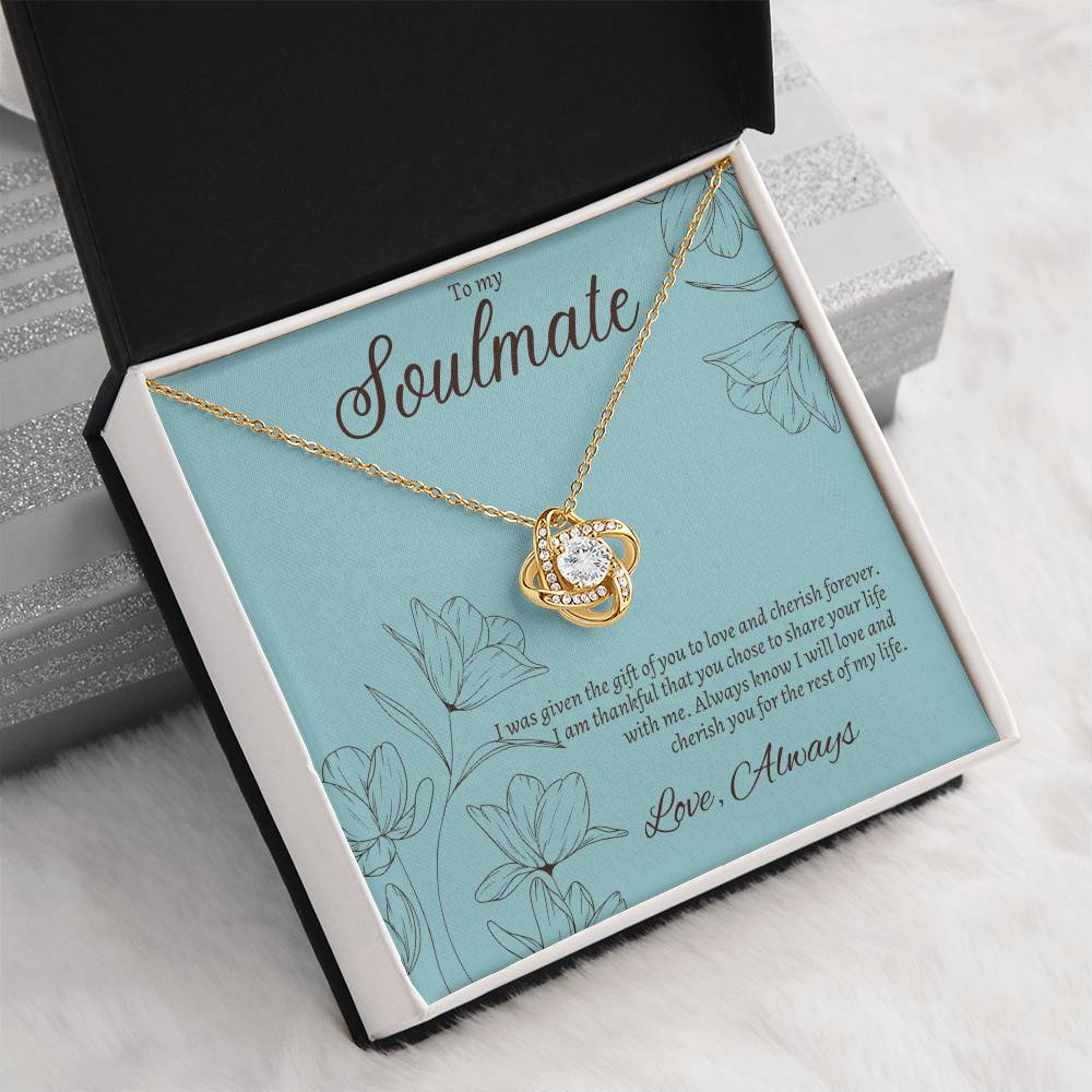 My Soulmate | Love Knot Necklace | My Girlfriend