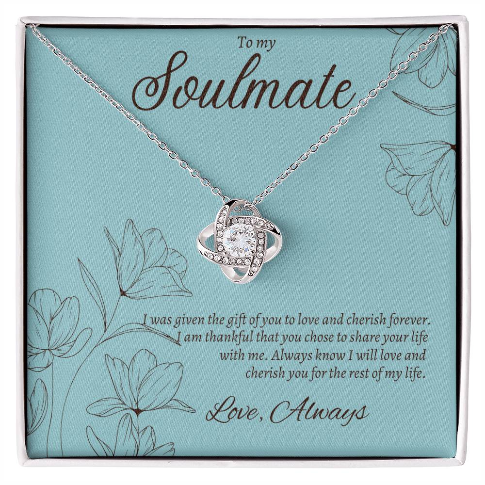 My Soulmate | Love Knot Necklace | My Girlfriend