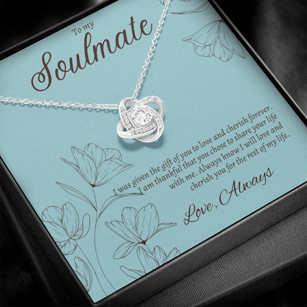 My Soulmate | Love Knot Necklace | My Girlfriend