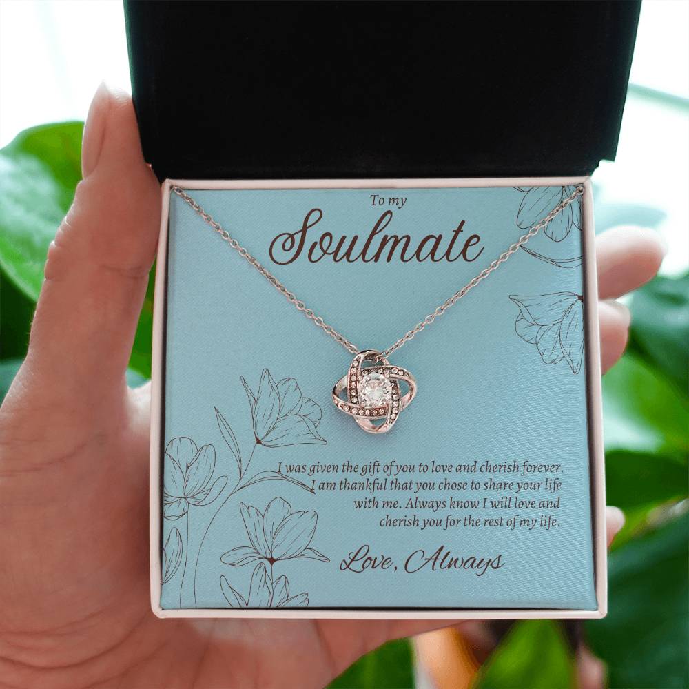 My Soulmate | Love Knot Necklace | My Girlfriend