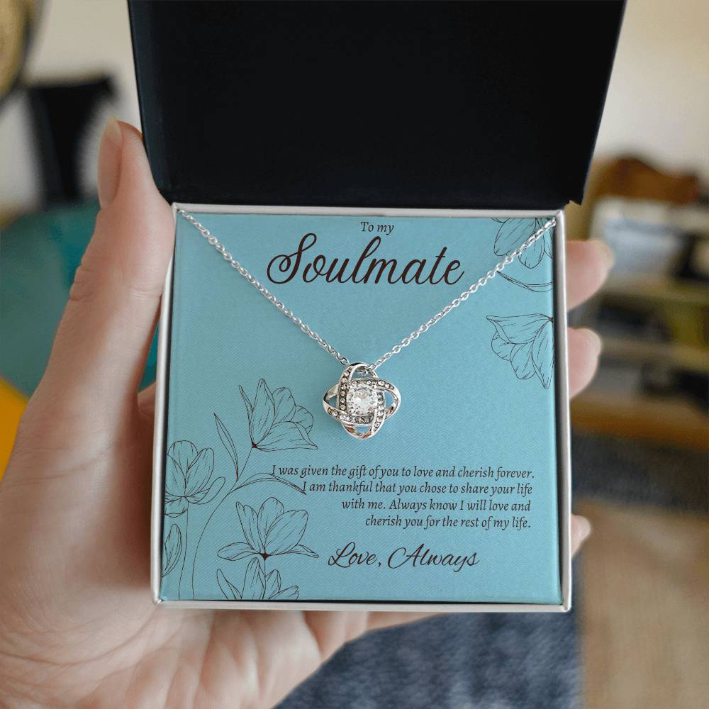 My Soulmate | Love Knot Necklace | My Girlfriend