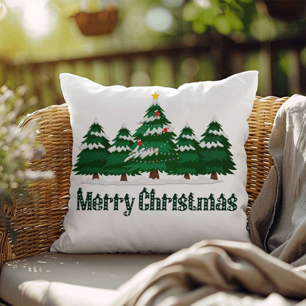 Indoor/Outdoor Pillow | Merry Christmas