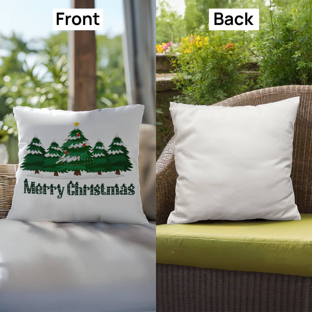 Indoor/Outdoor Pillow | Merry Christmas