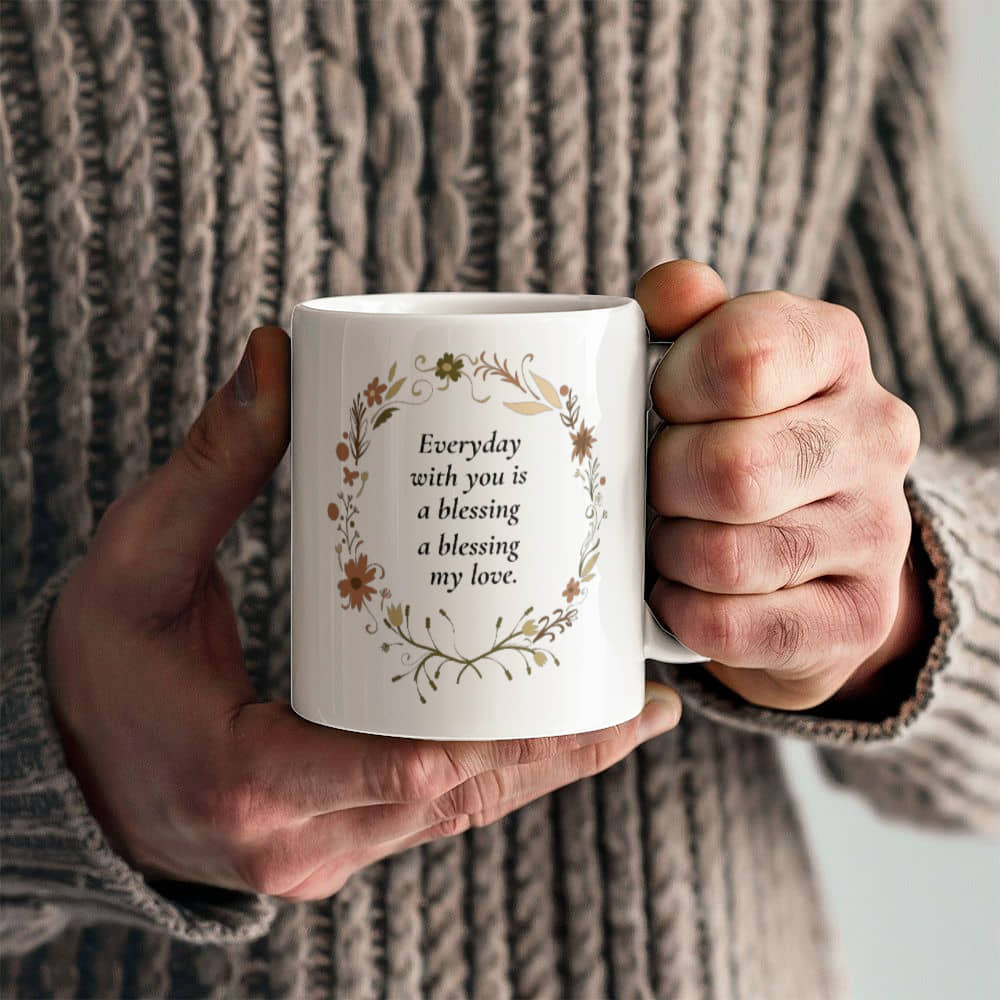 White Ceramic Mug | You are A Blessing