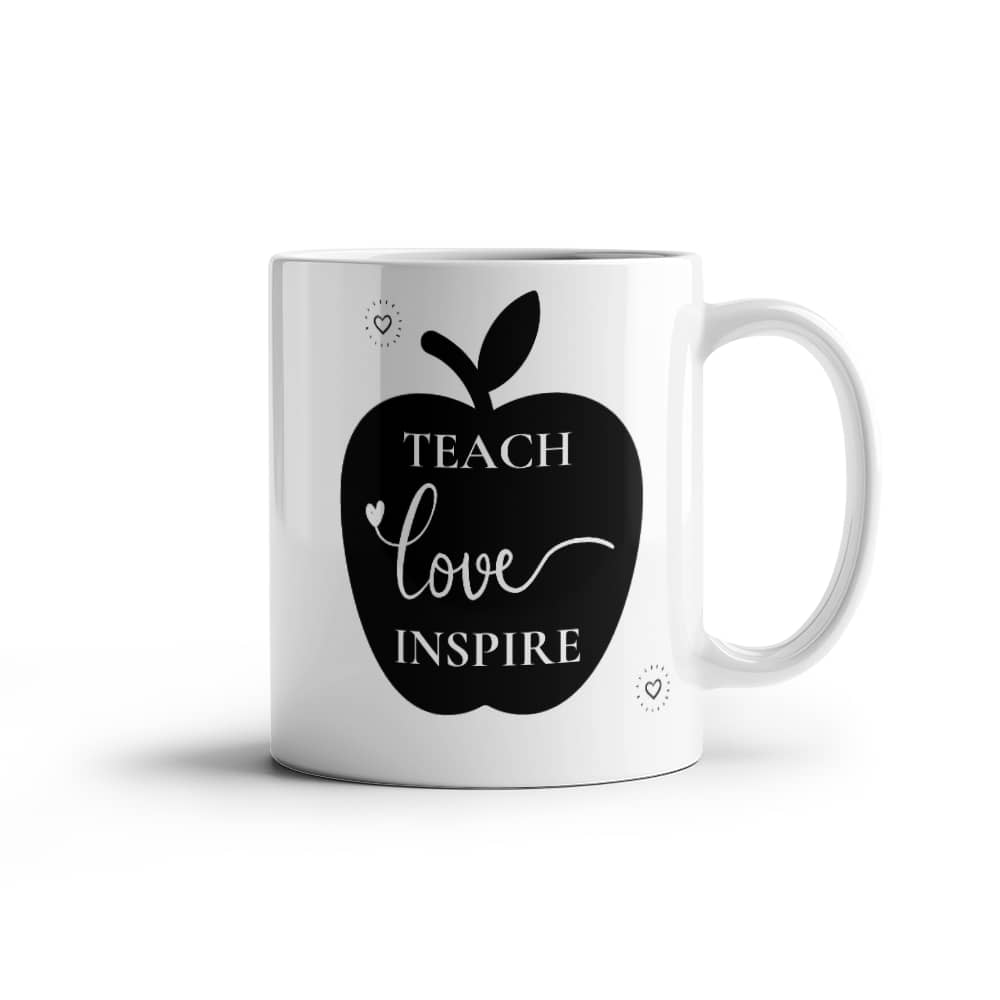 White Ceramic Mug| Inspiring Mug