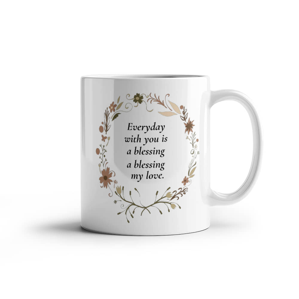 White Ceramic Mug | You are A Blessing