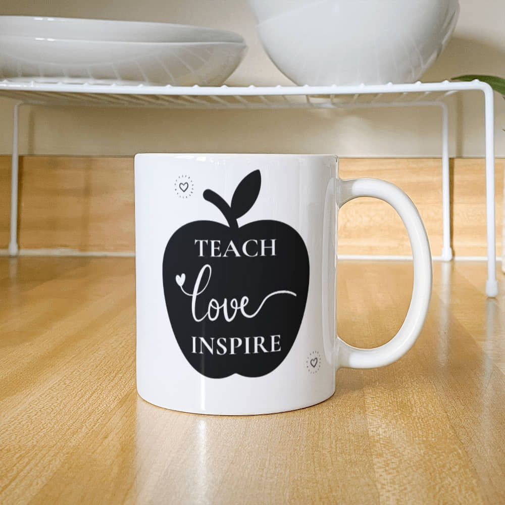 White Ceramic Mug| Inspiring Mug