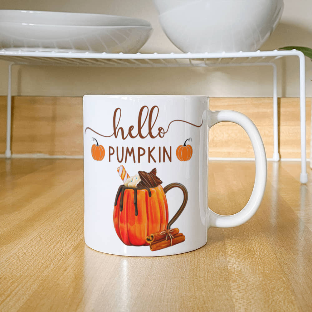 White Ceramic Mug | Happy Halloween | Sip or Treat