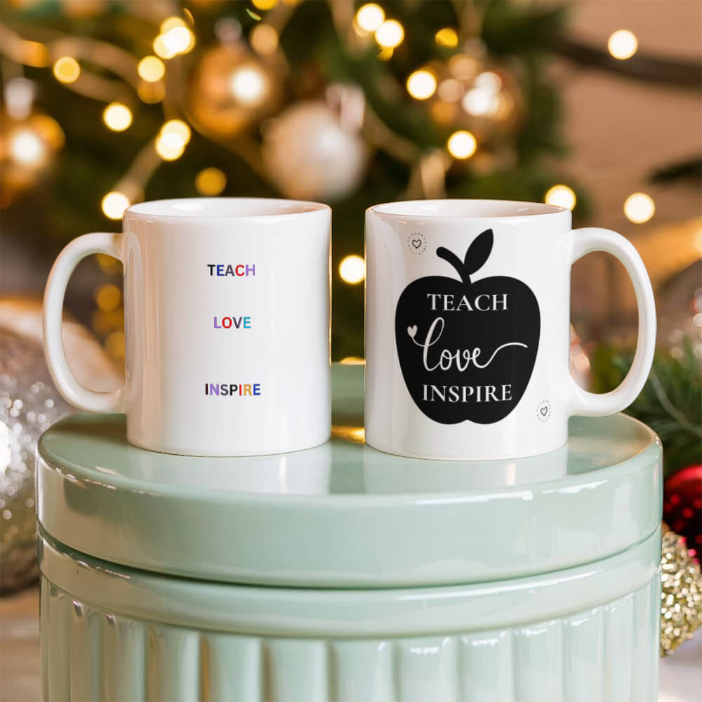 White Ceramic Mug| Inspiring Mug