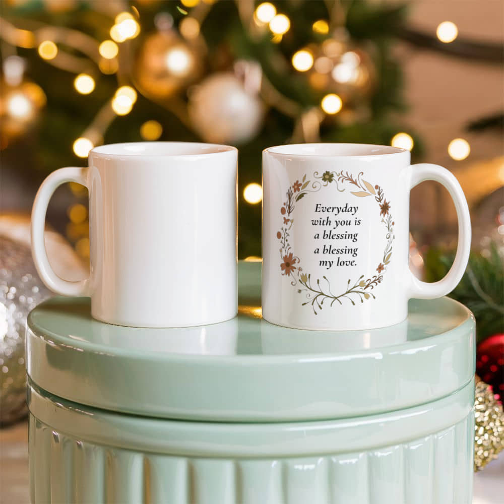 White Ceramic Mug | You are A Blessing