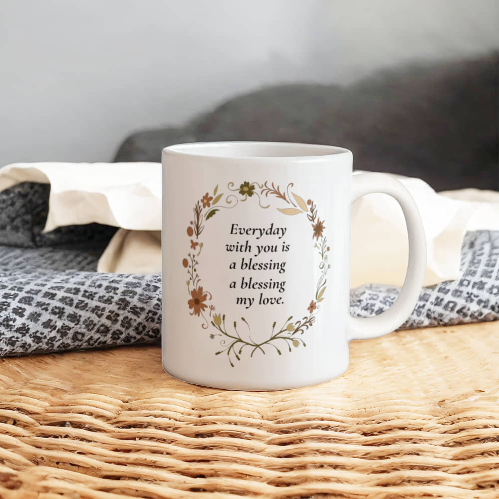 White Ceramic Mug | You are A Blessing