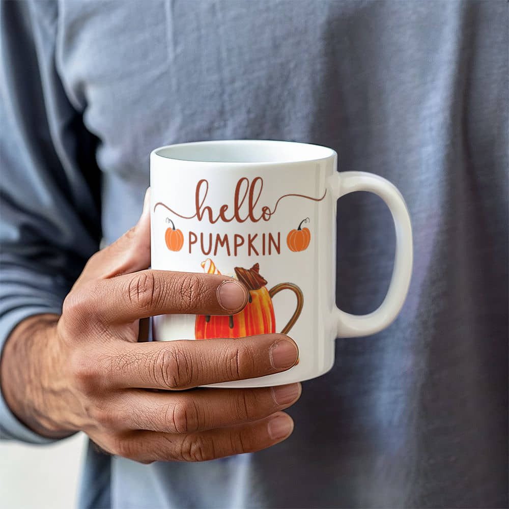 White Ceramic Mug | Happy Halloween | Sip or Treat