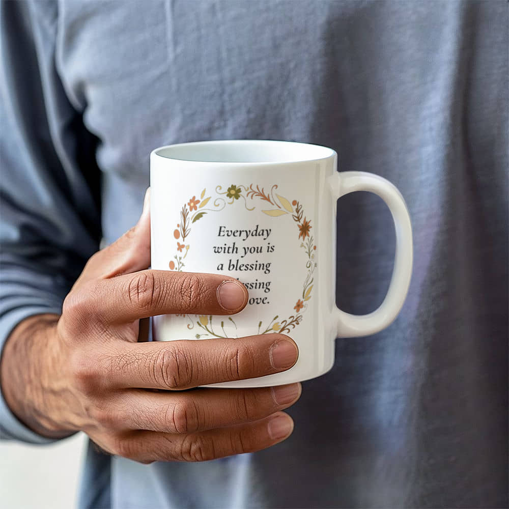 White Ceramic Mug | You are A Blessing