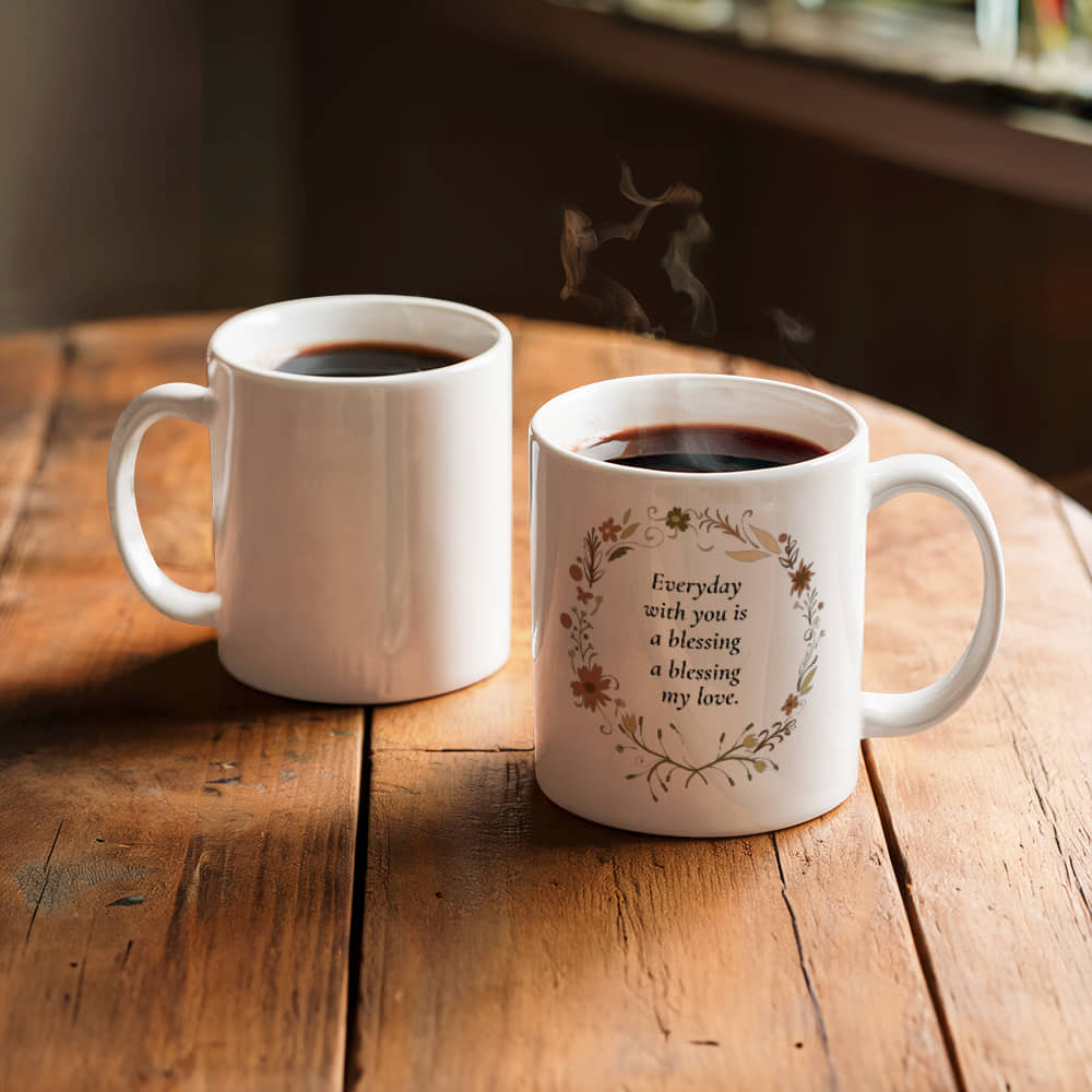 White Ceramic Mug | You are A Blessing