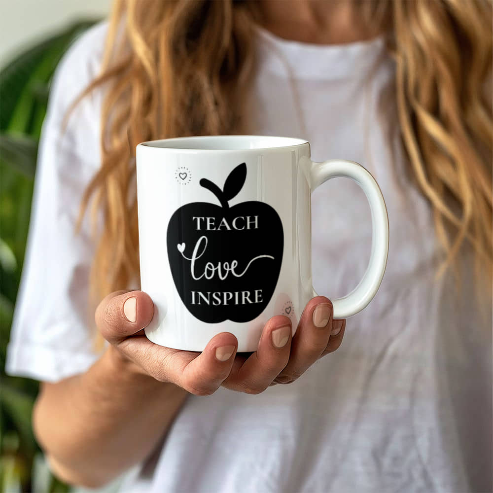 White Ceramic Mug| Inspiring Mug