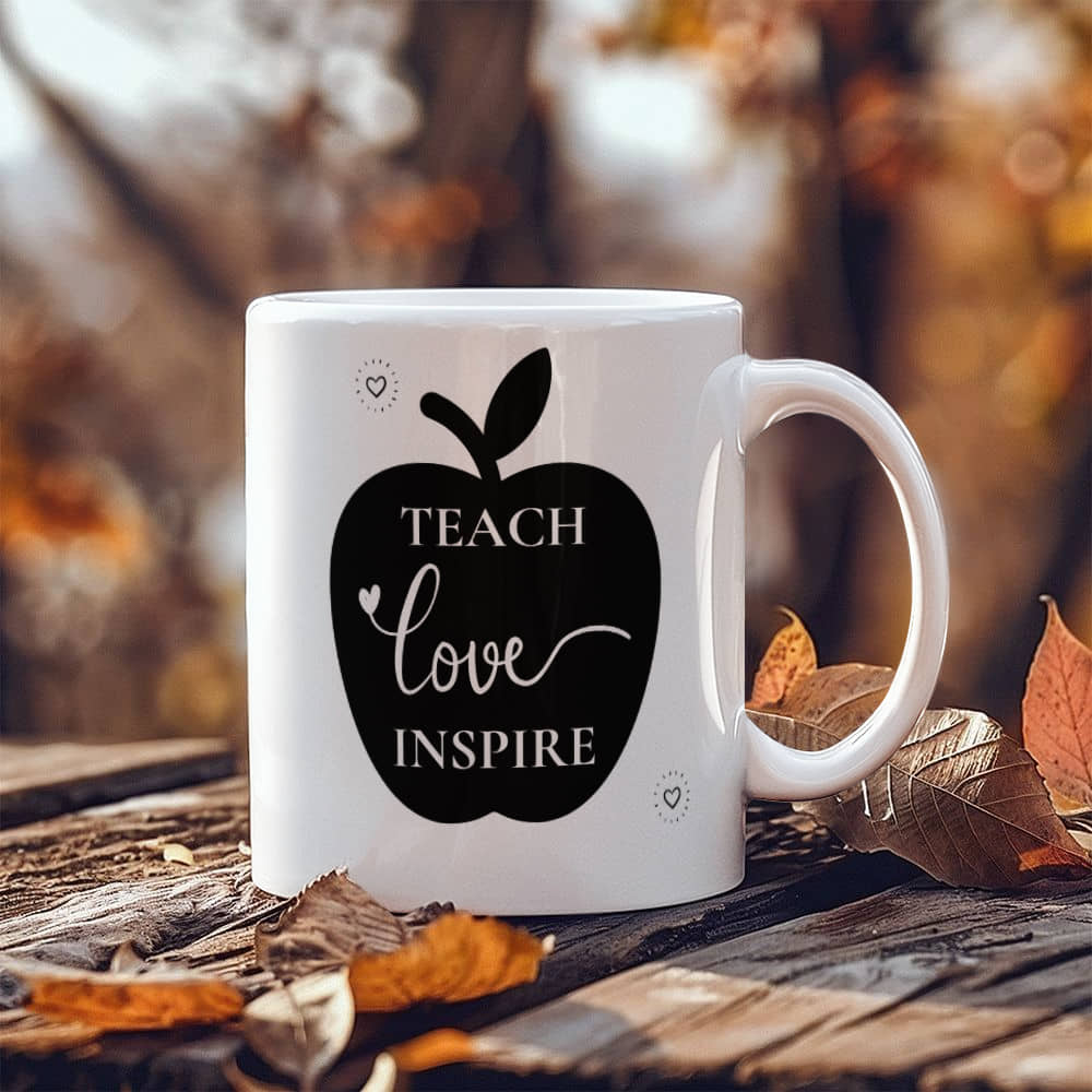 White Ceramic Mug| Inspiring Mug