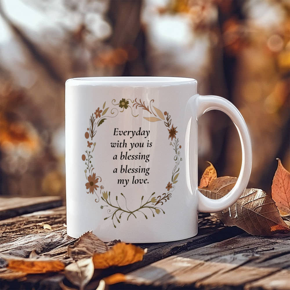 White Ceramic Mug | You are A Blessing