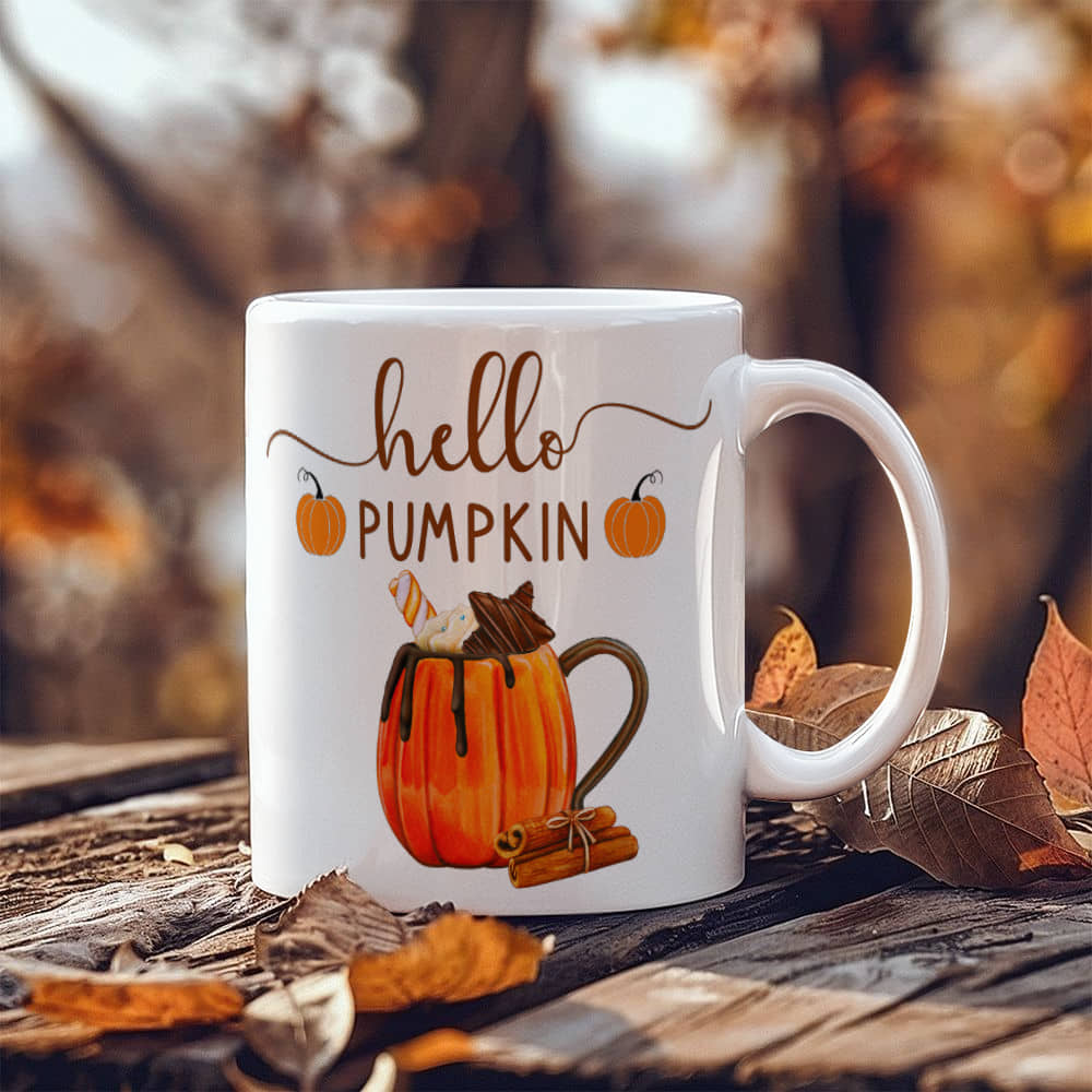 White Ceramic Mug | Happy Halloween | Sip or Treat