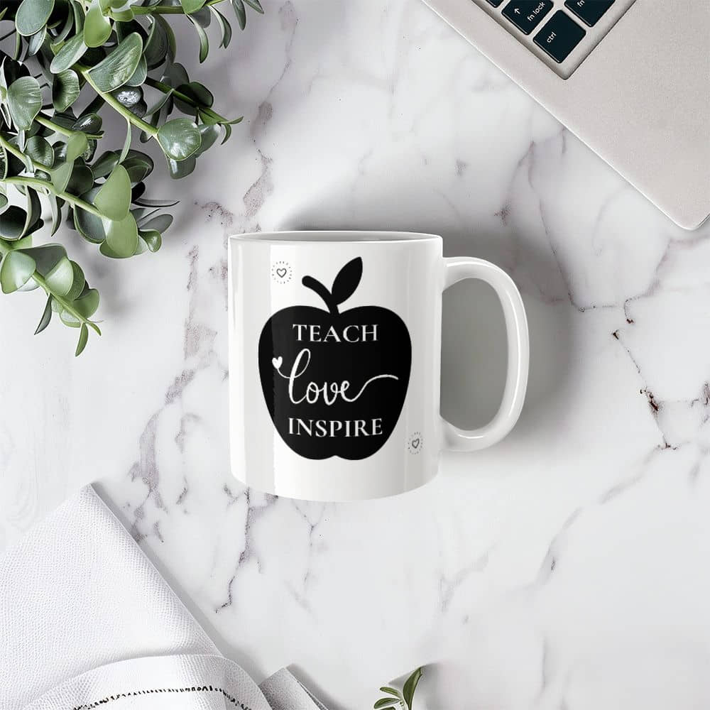 White Ceramic Mug| Inspiring Mug