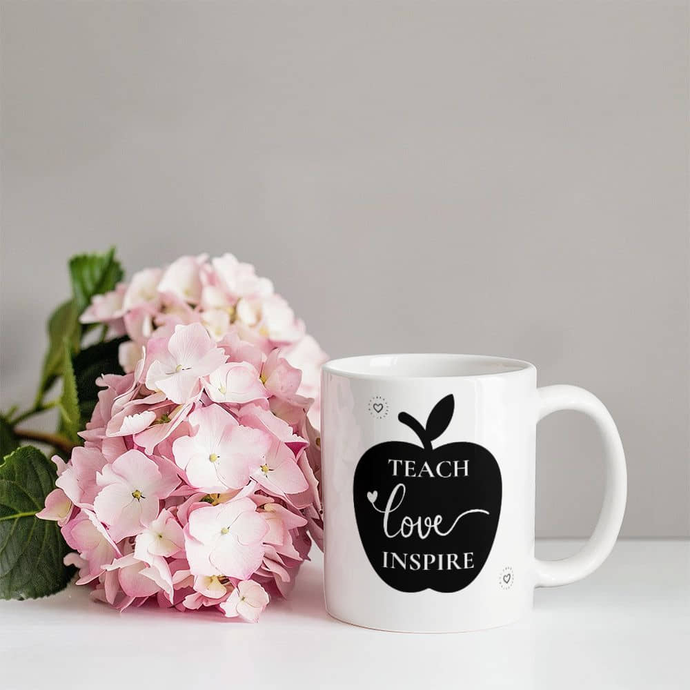 White Ceramic Mug| Inspiring Mug