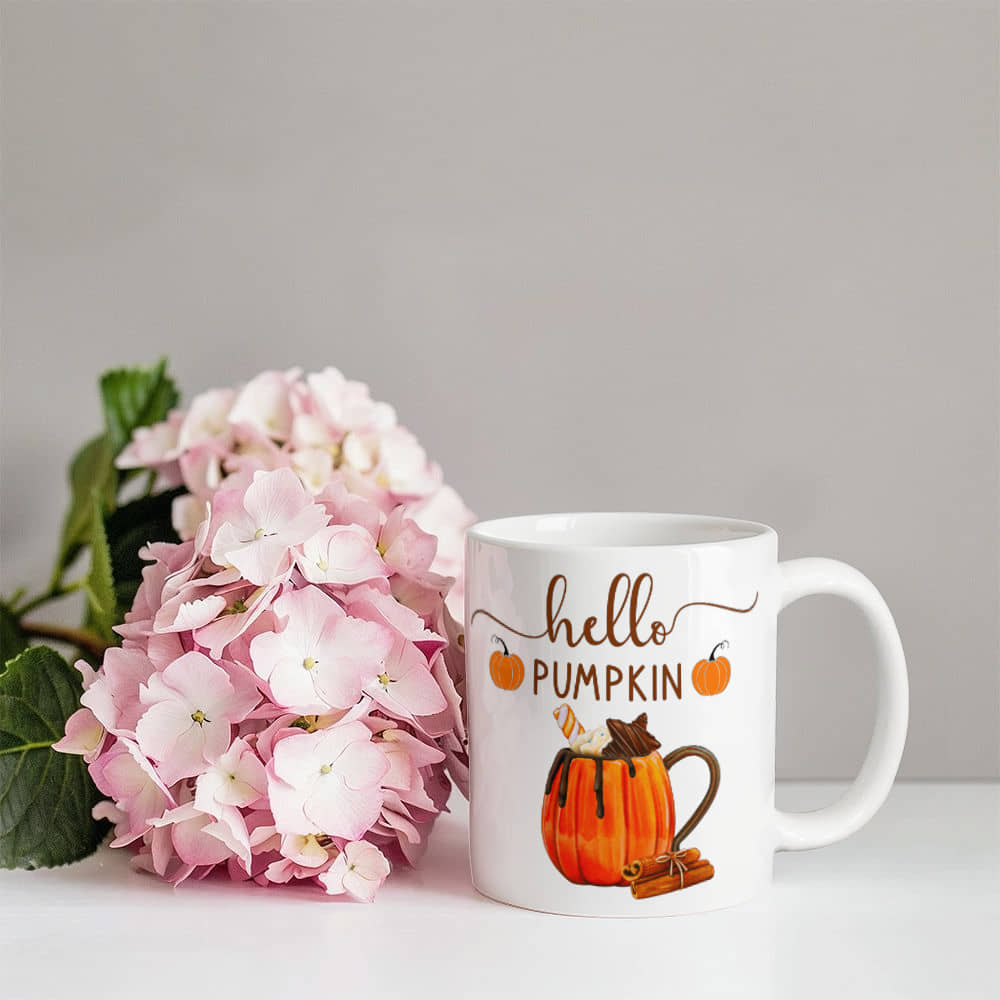 White Ceramic Mug | Happy Halloween | Sip or Treat